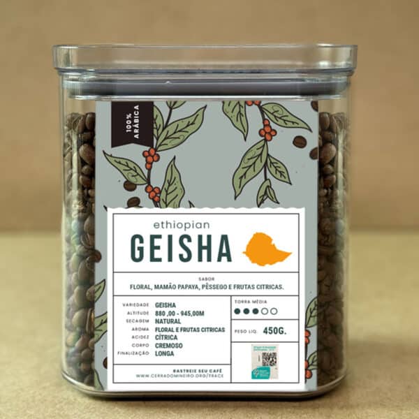 Café Especial Geisha em Grãos 450g